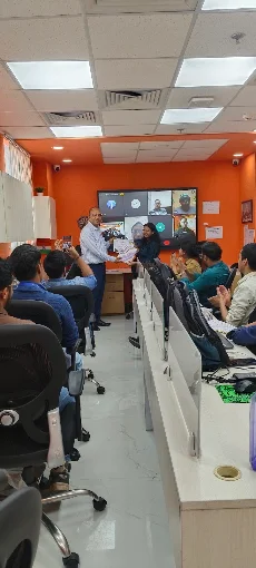 Business consultation meeting at S K Bajpai and Company